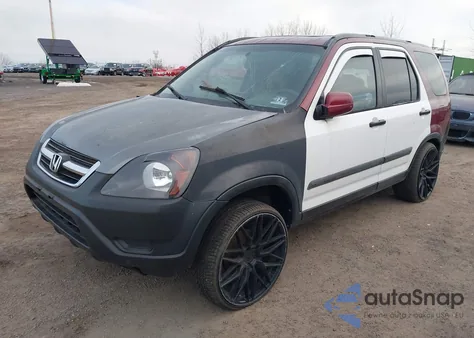 2002 Honda Cr-V Ex z USA, uszkodzony, nr VIN SHSRD78872U010827